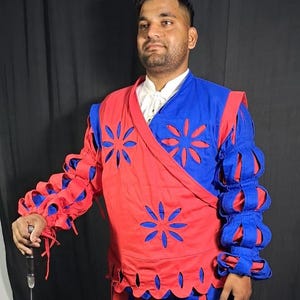 Landsknecht Tunic: Men's Renaissance Renfair Shirt image 5