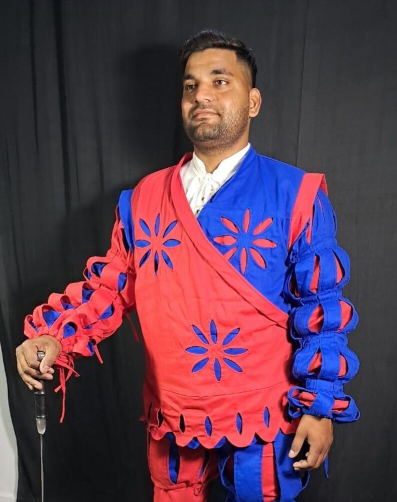 Landsknecht Tunic: Men's Renaissance Renfair Shirt image 5