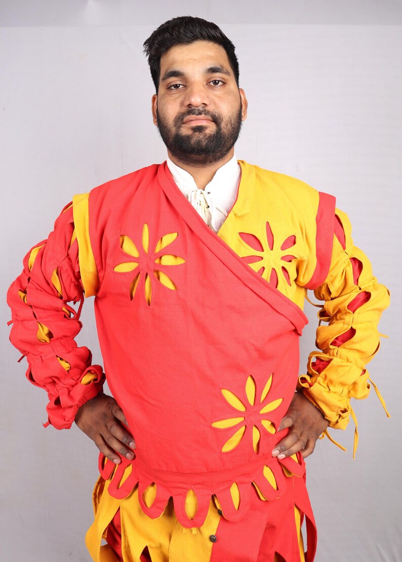 Landsknecht Tunic: Men's Renaissance Renfair Shirt image 10