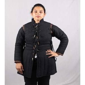 Women Gambeson , Medieval Renaissance Fairy Costume, padded Armor Clothing, Medieval Gambeson Renfair Costume