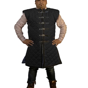 Gambeson vest , Padded Armor Costume, Cosplay, renaissance dress reenactment fair