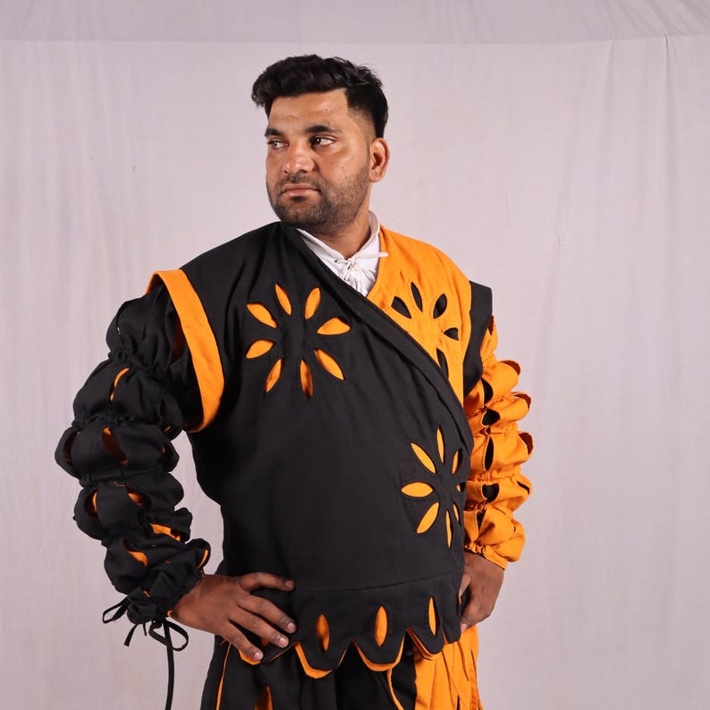 Landsknecht Tunic: Men's Renaissance Renfair Shirt image 1