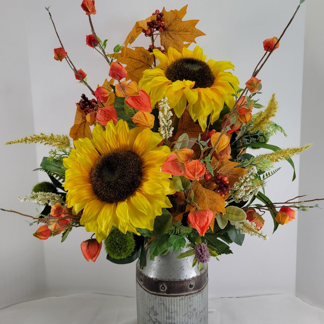 Fall Filler Florals for Your Own Vase, Handtied Bouquet of Fall Flowers