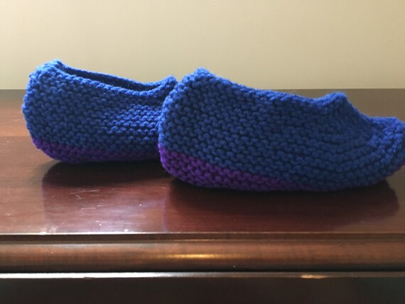 knitted moccasins