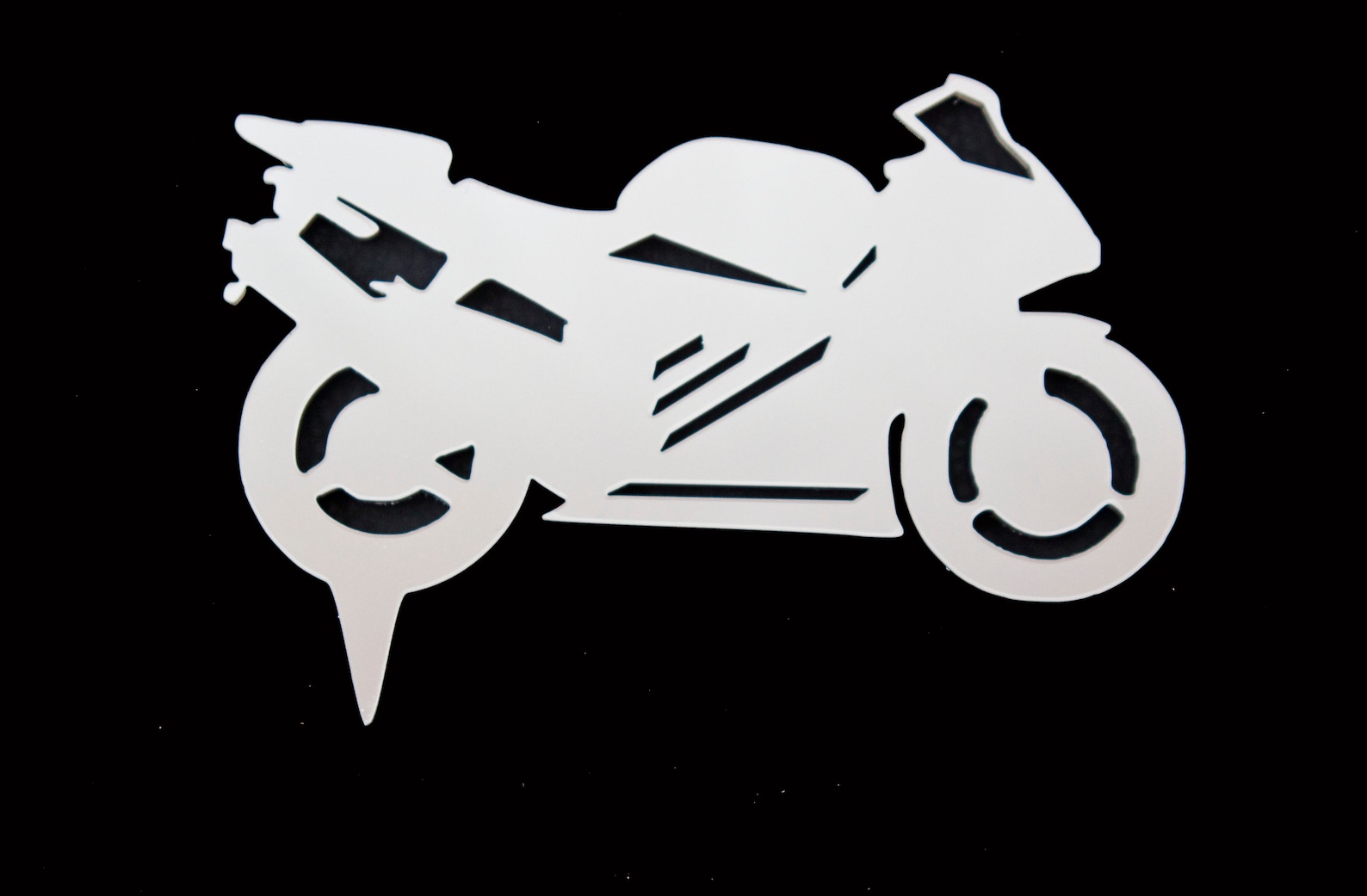 Bikers Motorbike Cake Topper Decoration Acrylic - Etsy