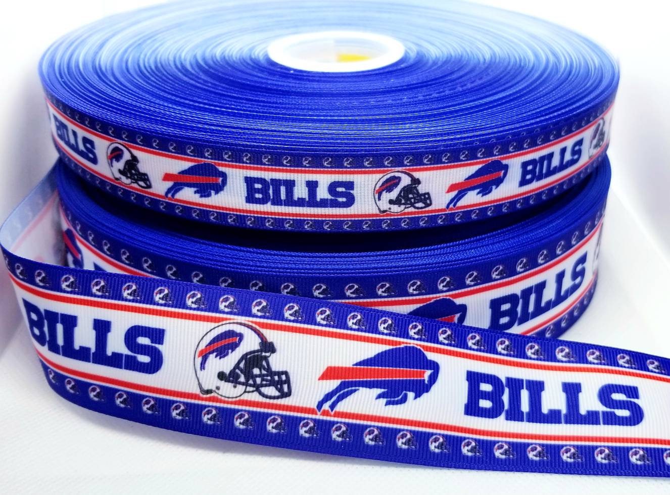 Buffalo Bills Grosgrain Ribbon. Special Edition 7/8 and Etsy