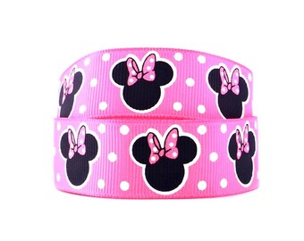 Minnie Mouse Ribbon | Etsy