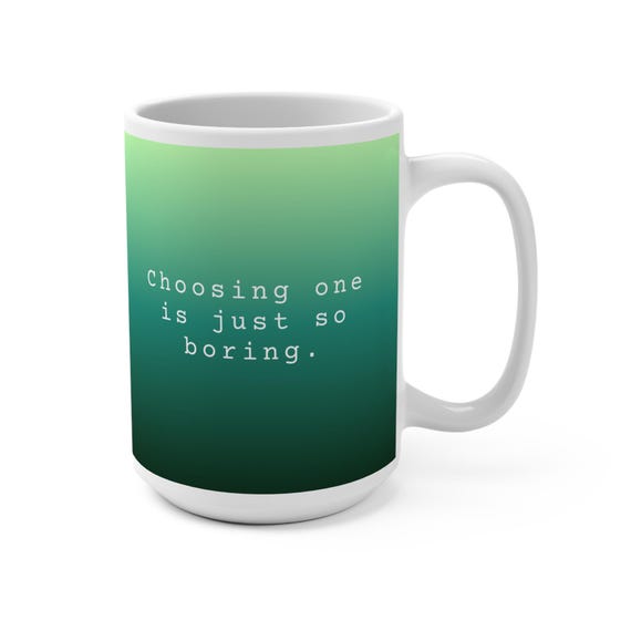 Choosing One Is Boring Mug | Why Choose Romance Gift | Reverse Harem BookTok