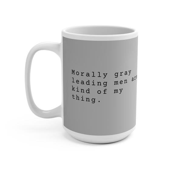 Morally Gray Leading Men Mug | Dark Romance Reader Gift | BookTok