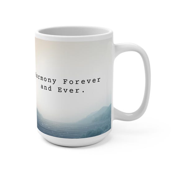 Harmony Forever Mug | Harry Hermione Ship Gift | Harry Potter Fanfiction