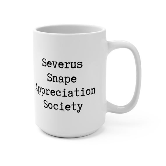 Severus Snape Appreciation Society Mug | 15oz Ceramic