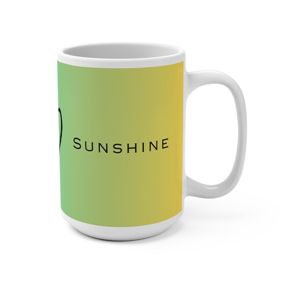 Grumpy Sunshine Mug | Romance Trope Gift | BookTok Reader Coffee Cup
