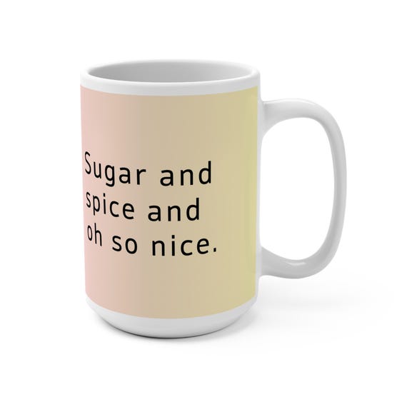 Sugar and Spice and Oh So Nice Mug | Spicy Romance Reader Gift | BookTok