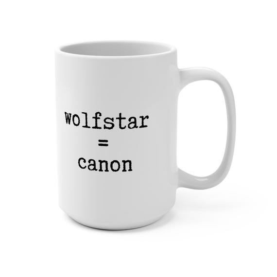 Wolfstar Canon Mug | Remus Lupin, Sirius Black, Harry Potter