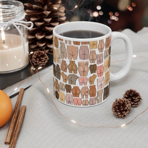 Coffee Mug Ceramic Funny Gift Butt Mug Coffee Lover