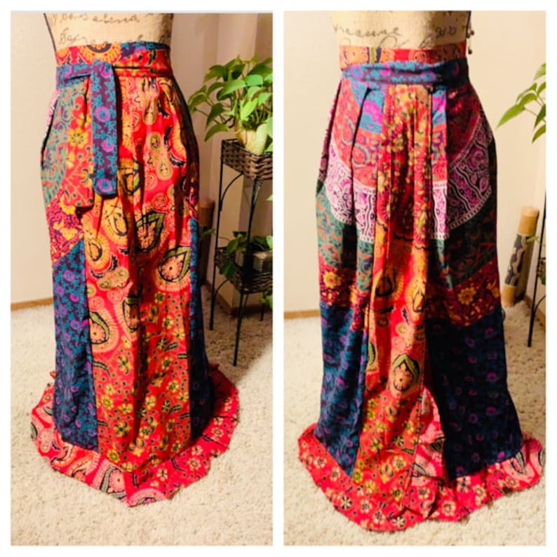 Bohemian Goddess Wraparound Skirt