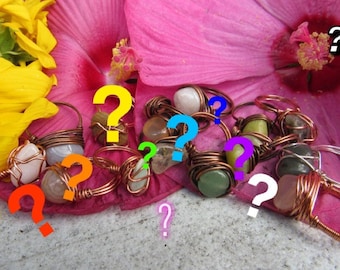 SURPRISE Crystal Ring INTUITIVELY chosen Mystery Crystal DIVINELY picked