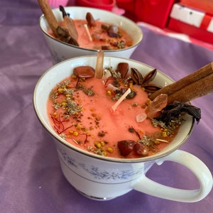 Fertili-TEA Teacup Candle/ Creativi-TEA candle