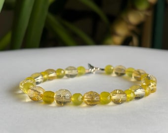 Faceted Citrine Bracelet