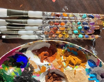 Crystal Wand Paintbrushes