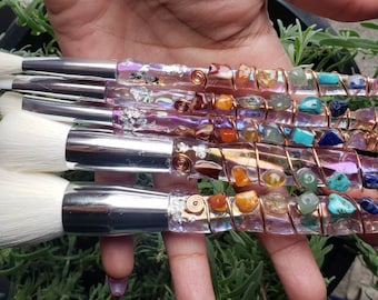 Crystal Wand MakeUp Brushes