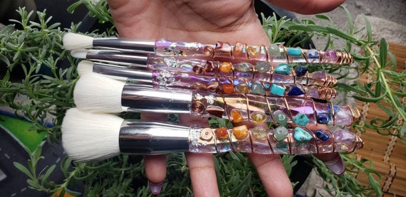 Crystal Wand MakeUp Brushes