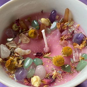 Beau-TEA candle/ Beauty tea cup candle/ attraction candle/ intention candle