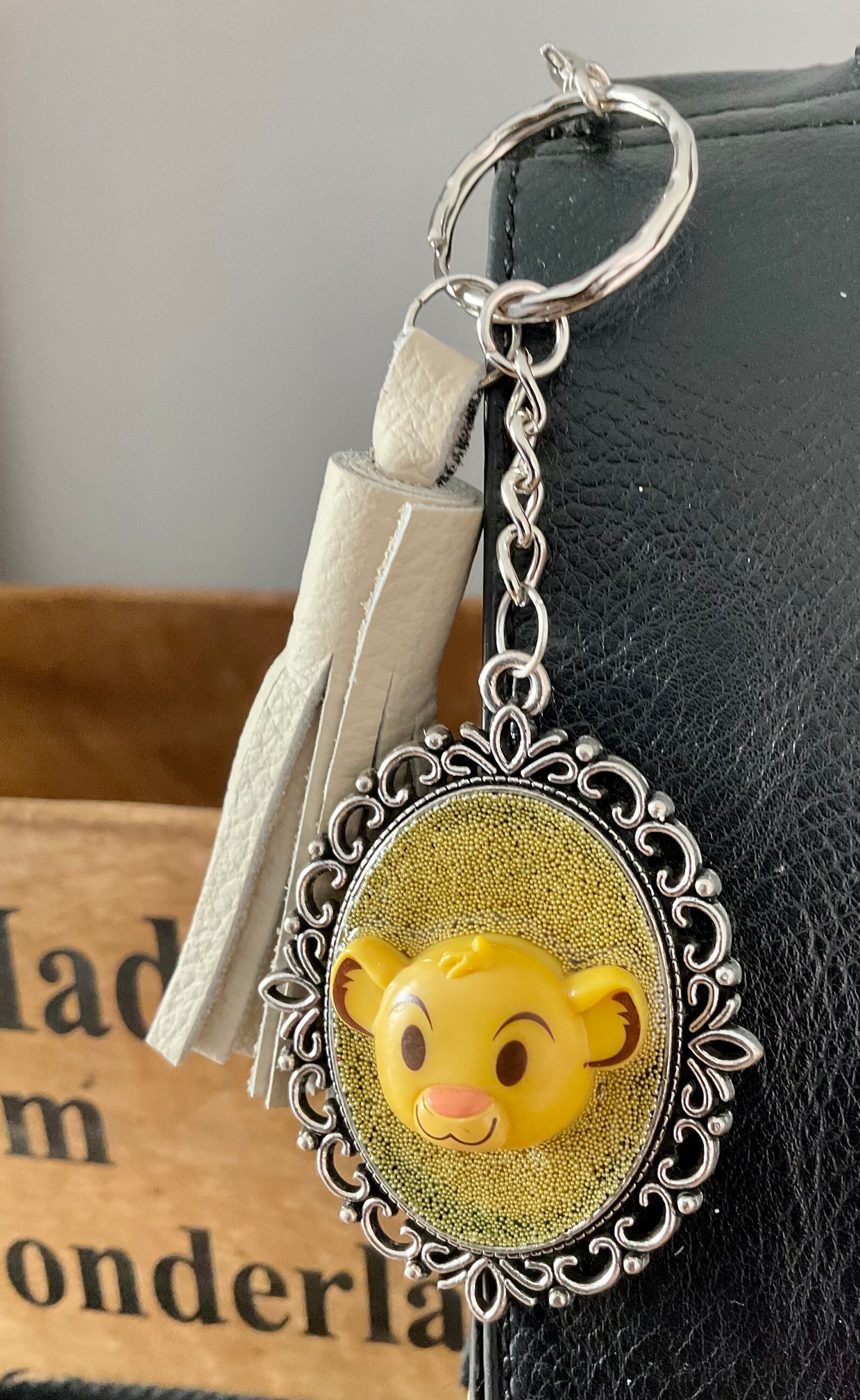 Lion King Simba Keychain Bag Charm Etsy