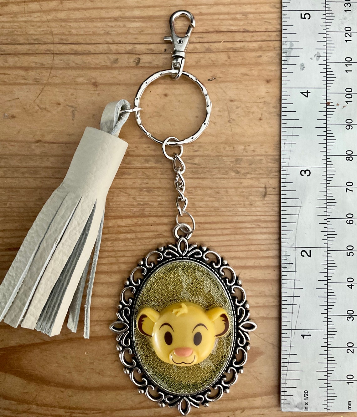 Lion King Simba Keychain Bag Charm Etsy