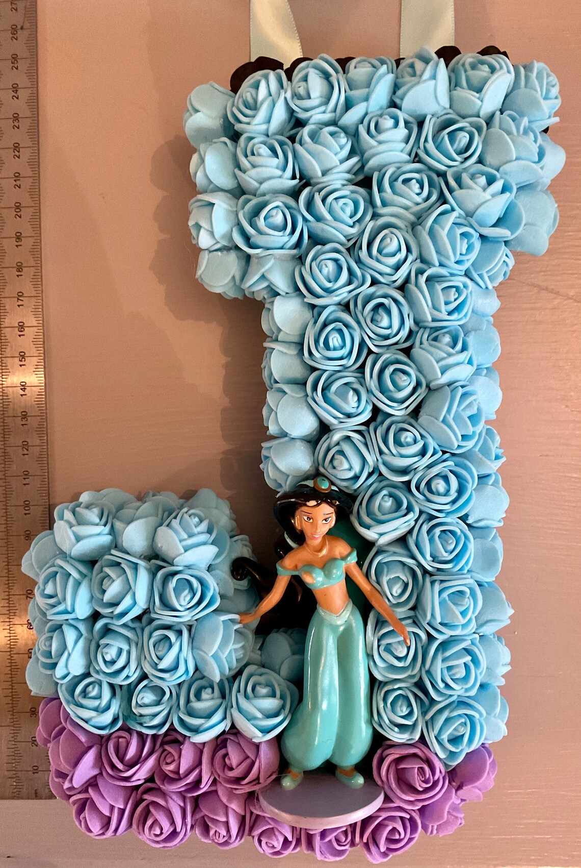Disneys Princess Jasmine 3D Letter J Etsy
