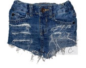 Distressed Infant Toddler Kids Shorts