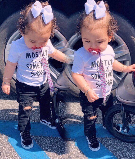 Kids Black Distressed Jeans // Toddler Jeans // Kids Jeans // Etsy