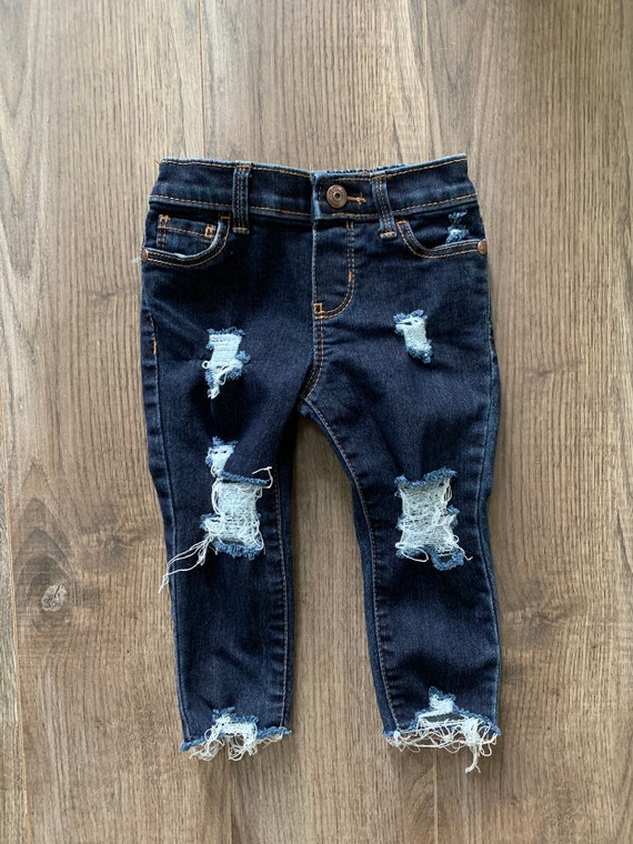 Distressed Jeans Baby Toddler Kids