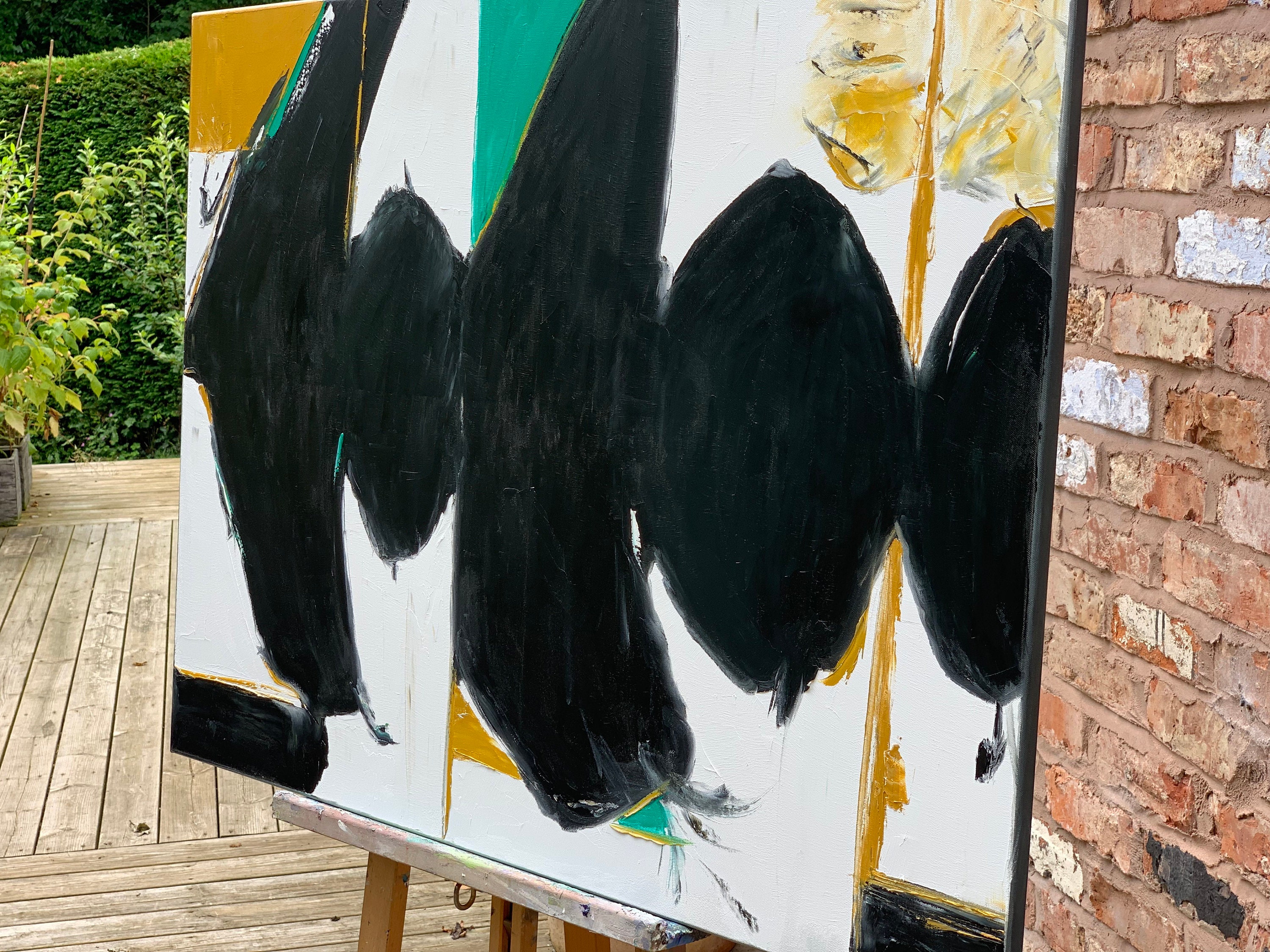 Robert Motherwell Oil Painting on Stretched Canvas Etsy UK