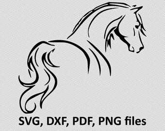 Horse Head Svg Etsy