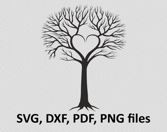Download Heart Tree Svg Etsy