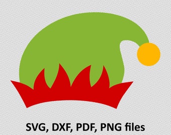 Download Elf Hat Svg Etsy SVG Cut Files