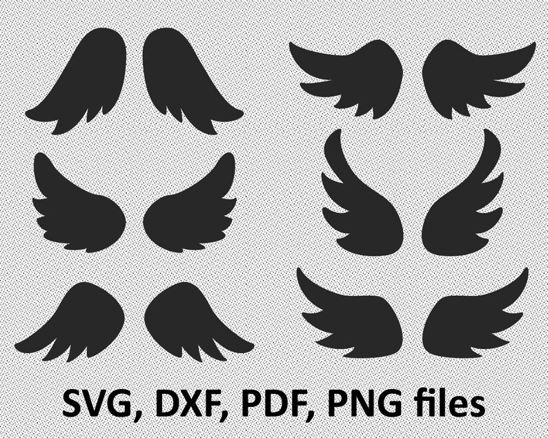 Download Angel Wings Svg Cut Files Cute Angel Pdf Svg Svg Bundle Dxf Angel Wings Clipart Files Png Wings Cricut Files Heaven Silhouette Scrapbooking Kits How To Trustalchemy Com