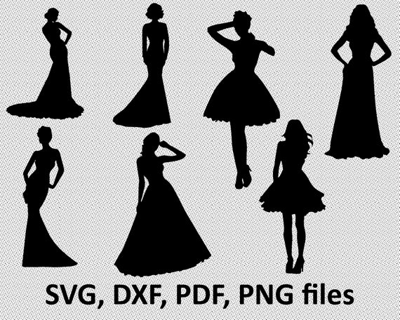 Free Free 72 Bride Wedding Dress Svg SVG PNG EPS DXF File