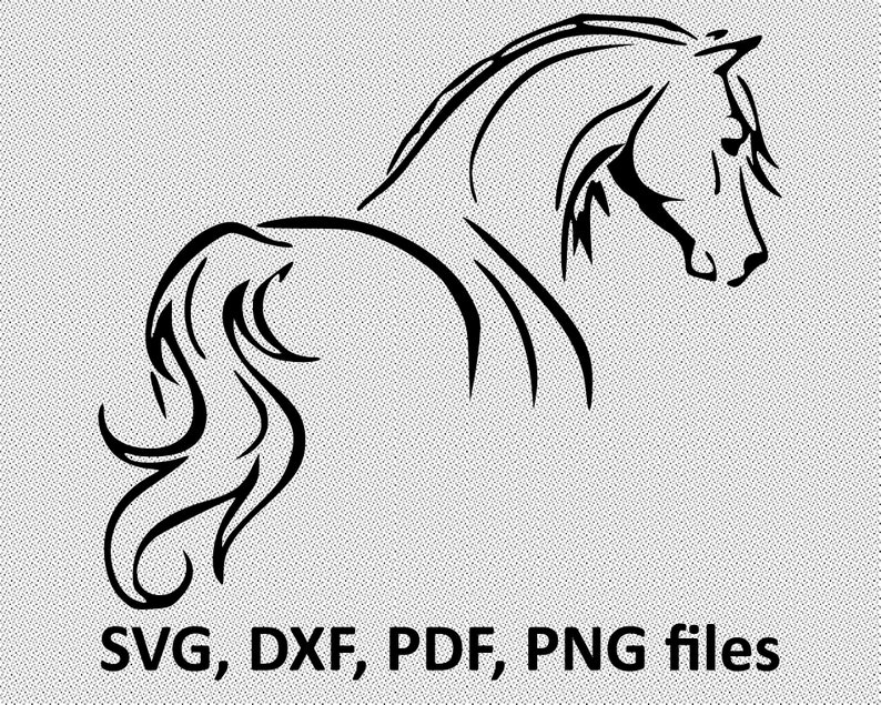 Download Scrapbooking Craft Supplies Tools Horse Svg Horse Head Svg Horse Svg And Png Instant Download Elegant Horse Svg Beautiful Horse Svg File For Cricut And Silhouette