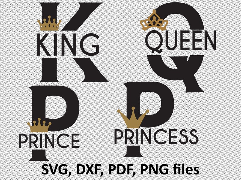 Free Free King And Queen Svg Files 268 SVG PNG EPS DXF File