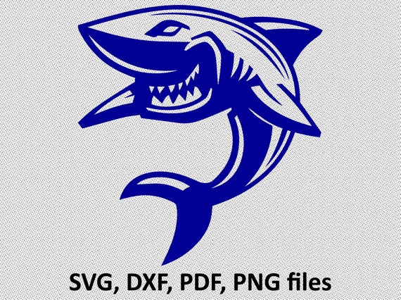 Download Shark Svg Cut File Shark Jaws Svg Shark Silhouette Shark Etsy