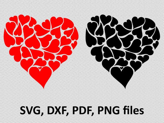 Download Heart Svg Hearts Svg Love Svg Valentines Day Svg Dxf Png Etsy