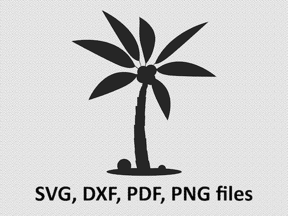 Download Free Palm Svg File Palm Tree Vector File Coconut Svg Etsy SVG Cut Files