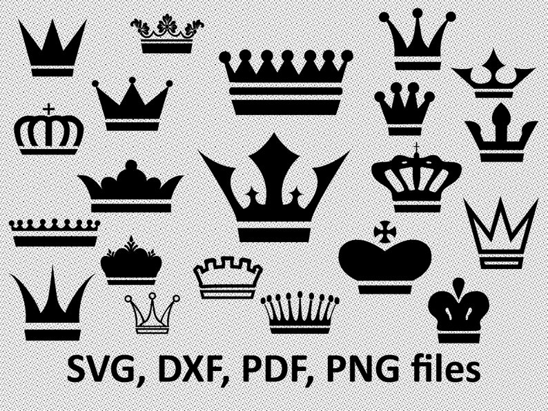 Download Scrapbooking Paper Party Kids Crown Vector Crown Cut Files For Silhouette Crown Design Crown Svg Bundle Crown Svg Crown Clipart Pdf Png Svg Files For Cricut Dxf