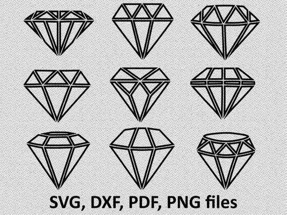 Download Diamond Svg File For Cricut And Silhouette Diamond Svg Cut Etsy 3D SVG Files Ideas | SVG, Paper Crafts, SVG File
