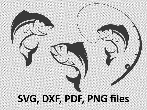 Download Bass Fish Svg Silhouette Svg Cricut Svg Large Mouth Fish ...