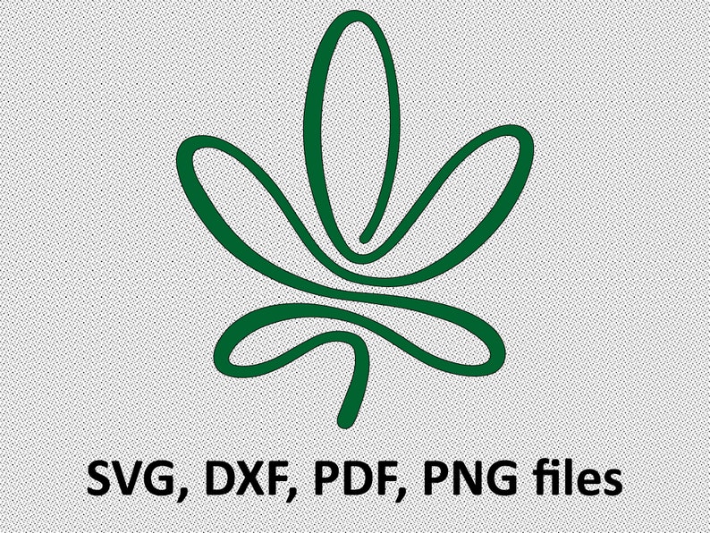 Download Craft Supplies Tools Kits And Pdf Files Cannibus Svg Plant Cannibus Svg File Silhouette Files Cricut Files Scan N Cut Files Marijuana Plant Svg Dxf Png Weed Svg