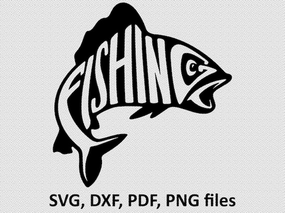 Download Fishing Cut File Sea Bass Svg