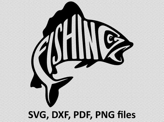 Download Fishing Cut File Sea Bass Svg